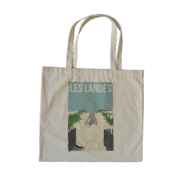 TB87- Tote Bag Les Landes - 42x38cm